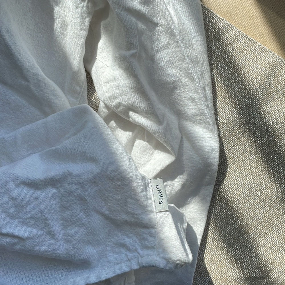 Orvis Linen Button Down - image 4